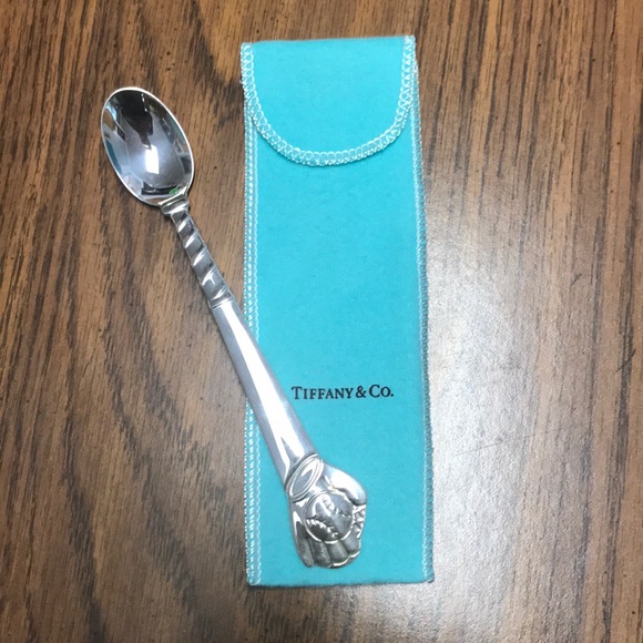 tiffany and co baby spoon